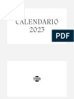 Calendario de Papel 2023