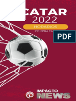 Catar 2022 Horarios Colombia.