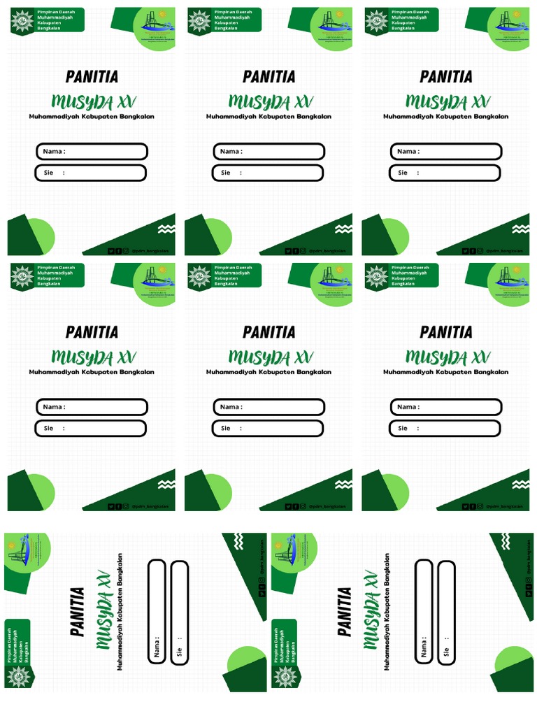 Id Card Panitia 1 PDF