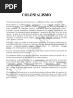 COLONIALISMO