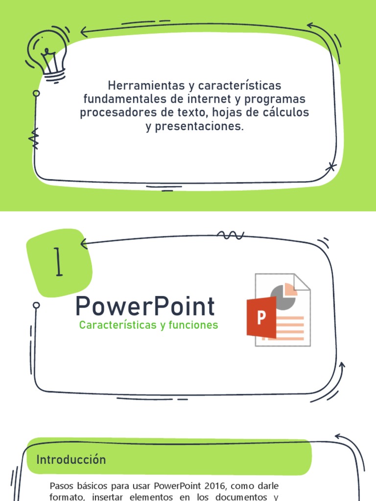Guía de uso de PowerPoint 2016 | PDF | Microsoft PowerPoint | Archivo ...