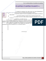 Etude Quantitative de La Variation La Biometrie Cours 1 2