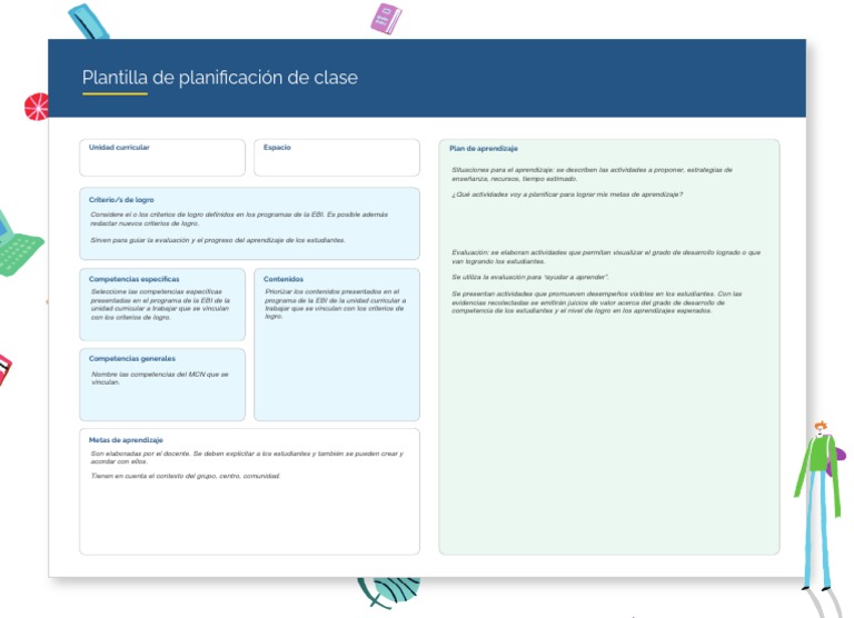 Plantilla de Planificación de Clase VF | PDF