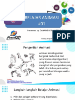 Belajar Animasi #01: Presented By: DANANG DISMANTORO, S.Kom