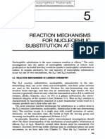 Reaction Mechanisms For Nucleophilic Substitution at Silicon