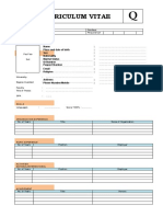 Form CV Pascasarjana