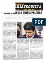 Crisis política en Perú: Análisis de la coyuntura y perspectivas