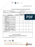 FG2M-030 Evaluación de Las Actividades Del Prestador de Servicio Social No.4