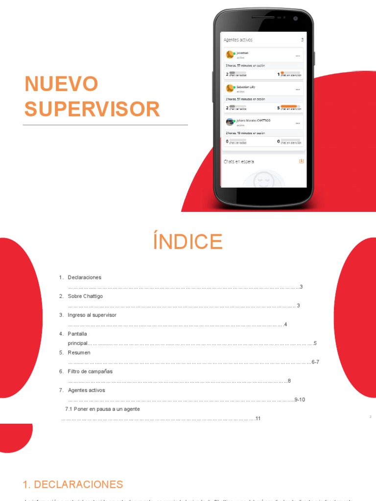 Supervisor Manual | PDF | Chat en linea | Internet Bot