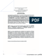 2da. Convocatoria Asamblea Mercosur 02 de Noviembre 2022