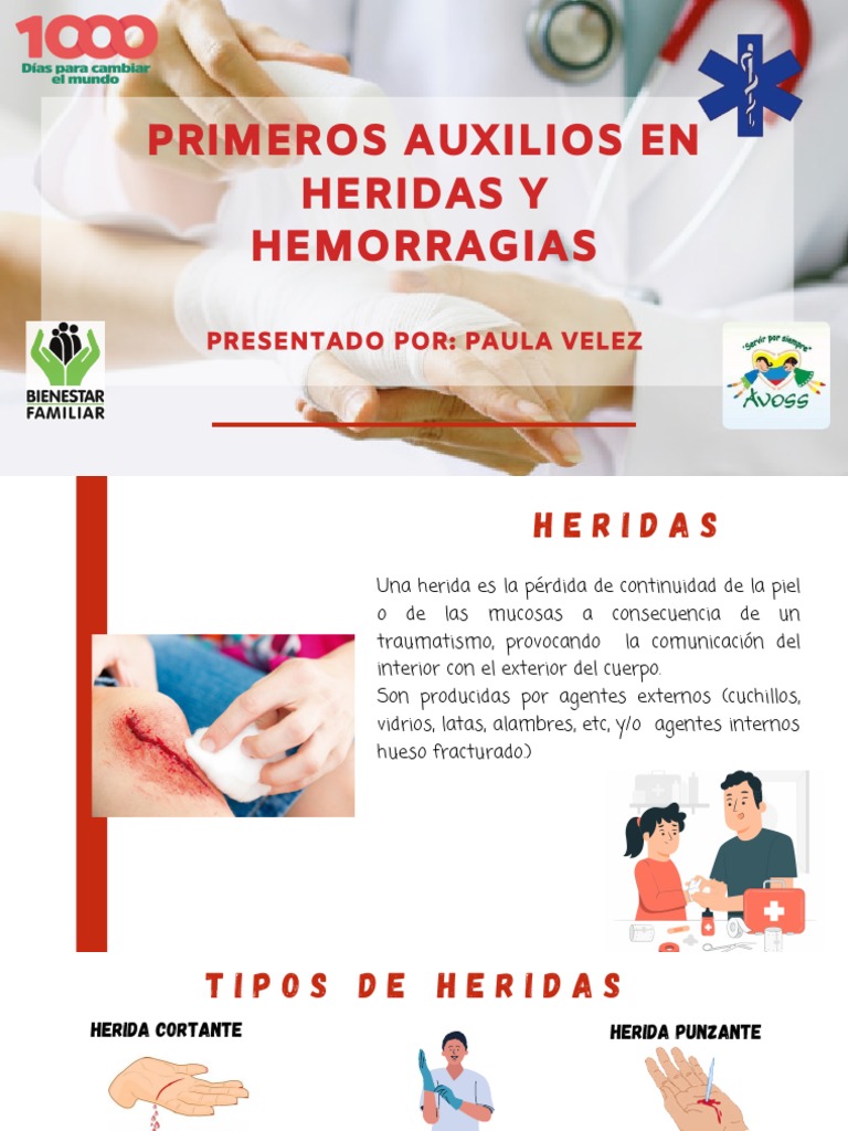 Heridas y Hemorragias | PDF | Herida | Artería