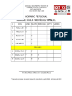 Escuela Secundaria Técnica 73 Horarios -Individuales-31octubre2022-4