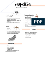 Prevenção de parasitoses - Mosquitos, moscas, piolhos