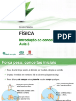 Força peso conceitos iniciais