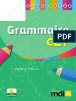 MDI CE1 - Coloriages magiques grammaire