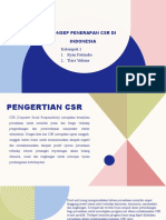 Konsep Penerapan CSR Di Indonesia