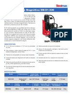 Taladro de Base Magnética SM-D1-230