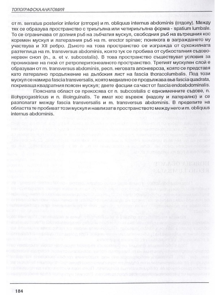 2007 Topografska Anatomiya Vankov0184 | PDF
