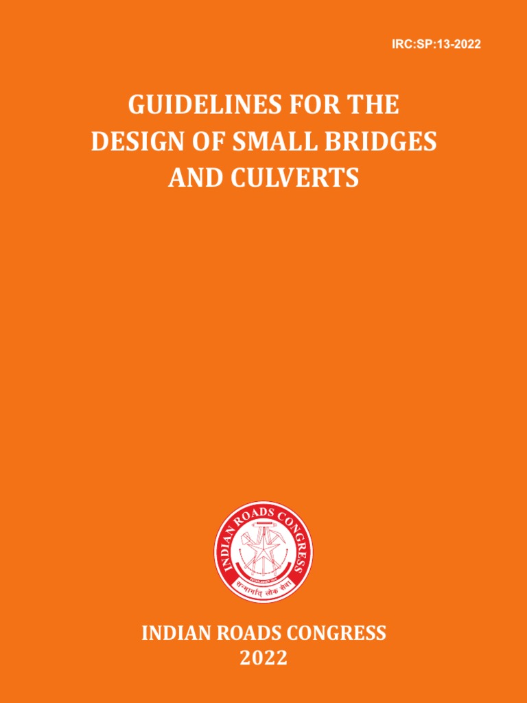 Guidelines for Small Bridges Design | PDF | Drainage Basin | Precipitation