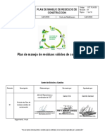 SST - PLN.005 Plan de Residuos Solidos de Construccion