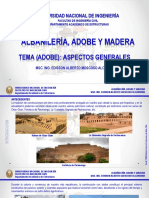 2.0 Albañilería Adobe y Madera - Aspectos Generales - v1