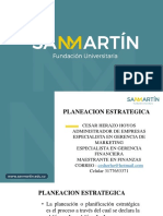 PLANEACION ESTRATEGICA SAN MARTIN - PPTX Hho - PDF HHHHHH