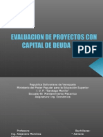 Evaluacion de Proyectos Con Capital Propio