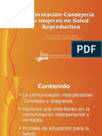 03 Informacion Consejeria A Mujeres en SR Puebla Enf