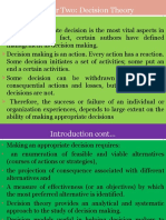 Chapter 5 Decision Theory