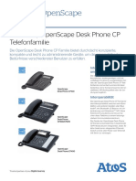 OpenScape Desk Phone CP Datenblatt