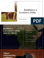 Rastlinstvo A Živočístvo Afriky