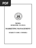 Marketing Management