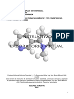 Instructivo Virtual de Química Orgánica 1 Primer Semestre de 2023