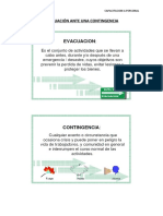 Evacuación Ante Una Contingencia Capacitación