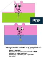 PDF Gratuito Conto Os 3 Porquinhos