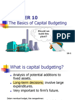 Ch10 The Basics of Capital Budgeting