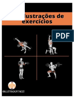 117 Ilustrações de Exercícios Físicos