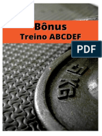 Bônus - Treino ABCDEF