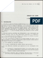 Déficit de G-6PD: una enzimopatía frecuente