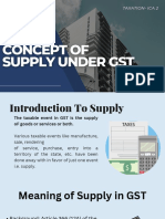 Taxation Supply