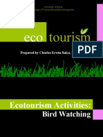 Ecotourism Activity - Bird Watching