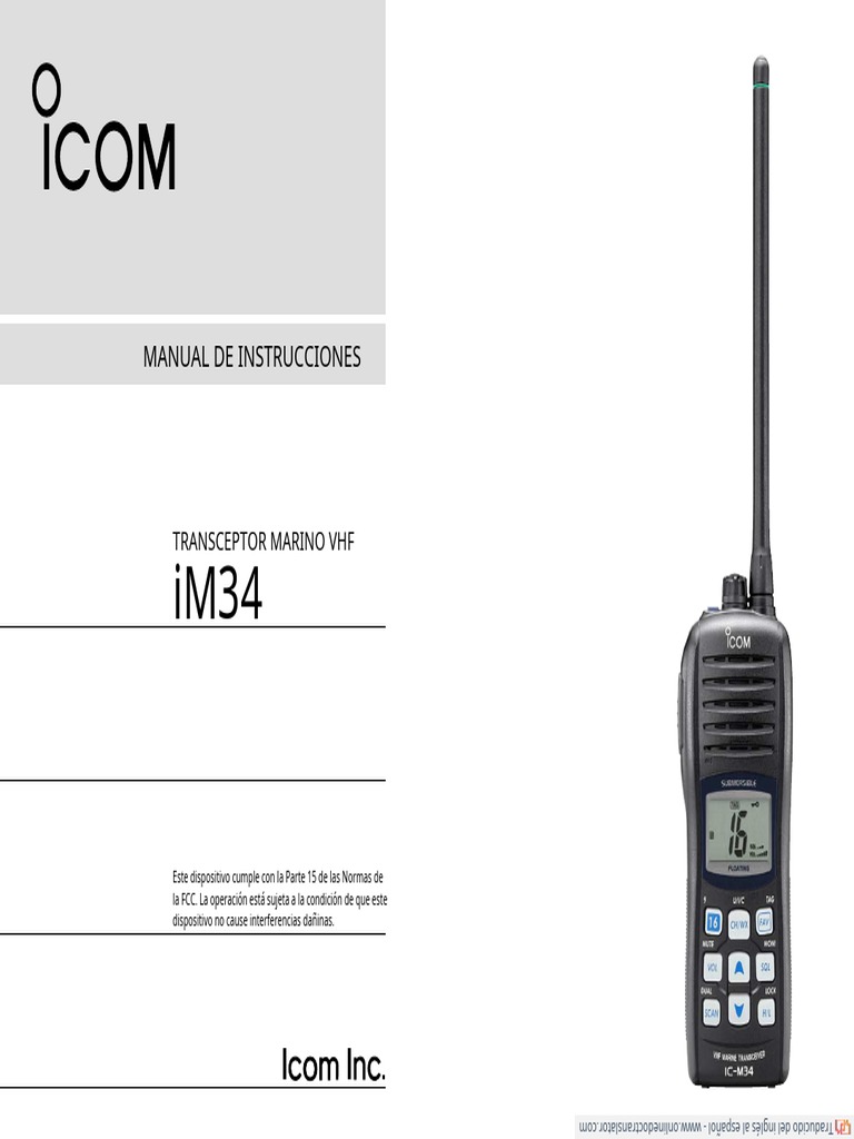 ICM34 VHF Marine Radio, 44 OFF leaderland.academy