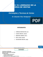 11. Liderazgo de La Fuerza de Ventas