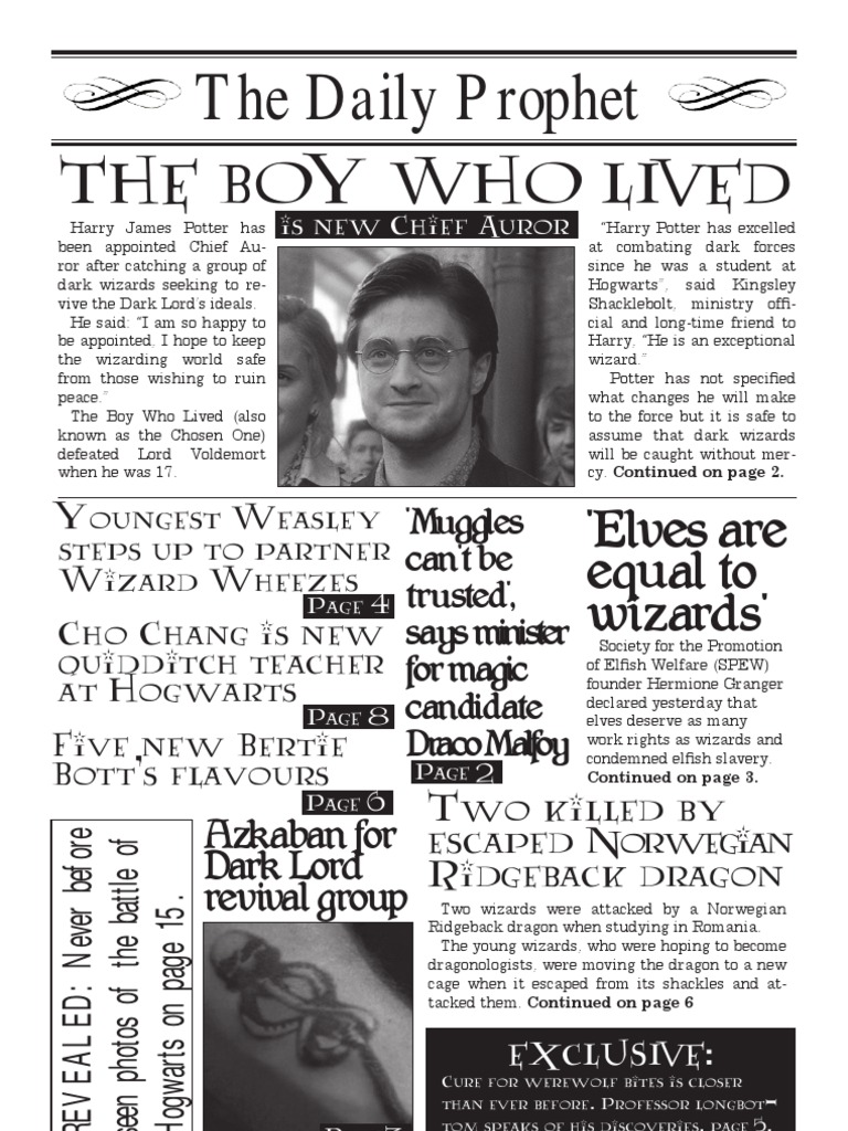 Daily Prophet First Attempt Pdf