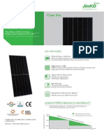 Jinko Solar Tiger Pro 570-590Wp Datasheet