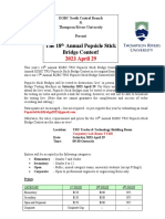 Egbc Tru Popsicle Stick Bridge Contest 2023