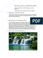 Tarea - Hacia Una Filosofía de La Música. El Análisis Del Tiempo