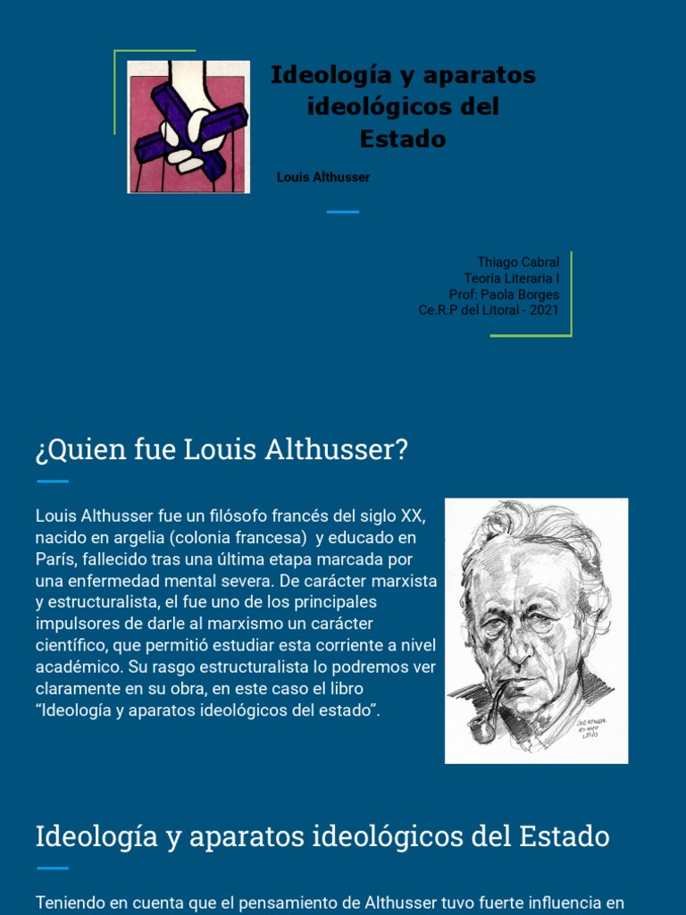 Ideología y Aparatos Ideológicos Del Estado | Descargar gratis PDF