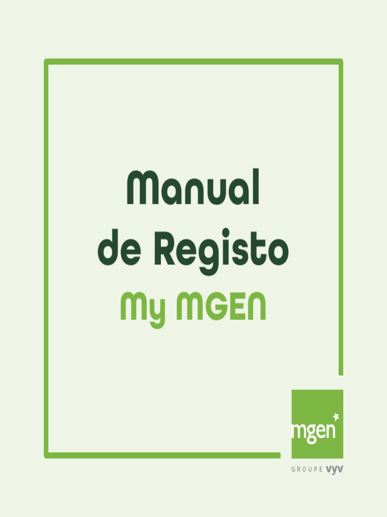 Registo na Plataforma My MGEN | PDF