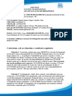 Contrato de locação de brinquedos inclui futebol de sabão